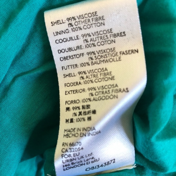 Anthropologie tiered ruffled dress NWT - Picture 7 of 7